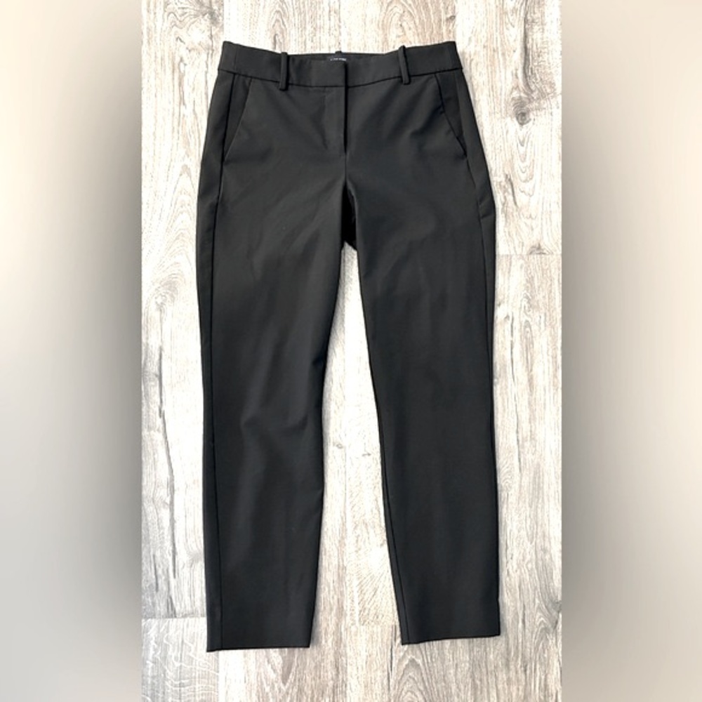 J Crew Factory Slim Cropped Ruby Pant Black